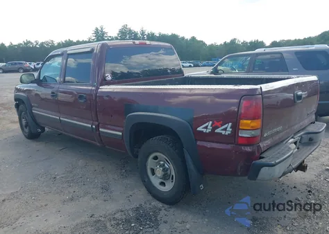 2002 Chevrolet Silverado 1500Hd Ls from USA, damaged, VIN 1GCGK13U92F157538